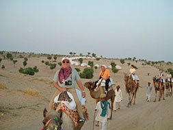 Camel Safari at Manvar Desert Camp, Jodhpur